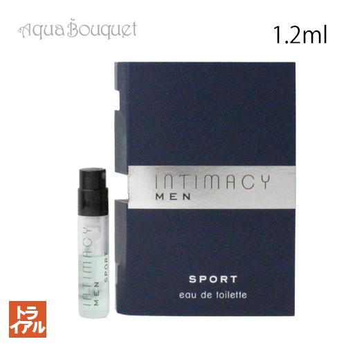 インティマシー メン スポーツ オードトワレ 1.2ml 香水 男性用
