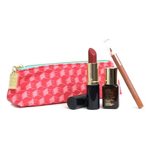 エスティローダー スキンケア3点セット ペンケース型レッドポーチ ナイトリペア リップペンシル 口紅 Estee Lauder Pouch Setブランド コスメ ギフト アクアブーケ 通販 Yahoo ショッピング
