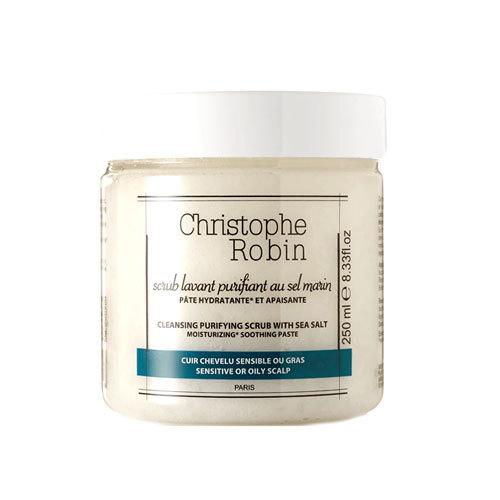 クリストフ ロバン クレンジング ピュリファイイング スクラブ シーソルト 250ml ヘアケア CHRISTOPHE ROBIN SCRUB
