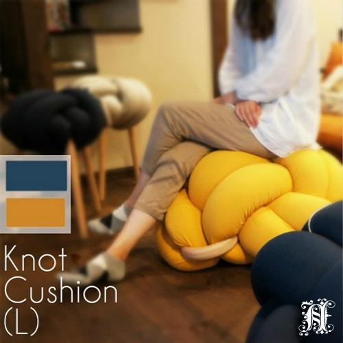 ノッツスタジオ ノット クッション (L) KNOTS STUDIO KNOT CUSHION L