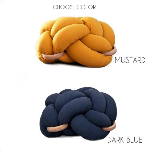 ノッツスタジオ ノット クッション (L) KNOTS STUDIO KNOT CUSHION L