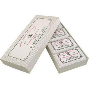 Santa Maria Novella - サンタ 聖処女マリア ノヴェッラ サンダルウッドソープ 130g 4個仕掛ける 美肌 潤い 保湿 Sandalwood Soap [10246] せっけん-コスメ、美容、ヘアケア-ボディケア