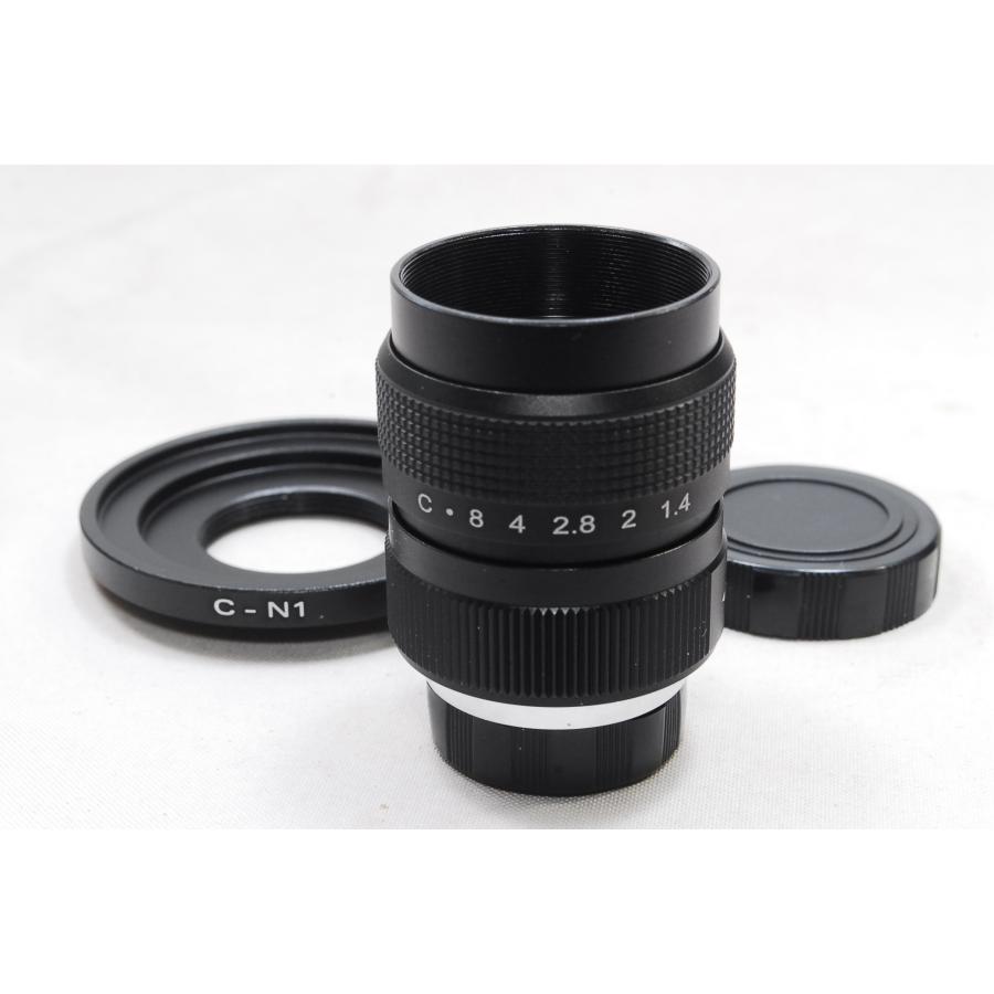 ニコン（Nikon） CCTV 25mm F1.4 Nikon ミラーレス C-N1 Cマウント 単