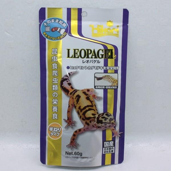 キョーリン レオパゲル６０ｇ  ポスト投函 トカゲのえさ ヤモリのえさ カエルのえさ  爬虫類の餌 コオロギ代替えフード ヒョウモントカゲモドキの餌 の商品画像
