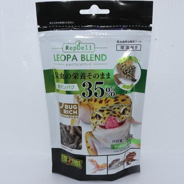 ジェックス　レオパブレンド120ｇ　ポスト投函 トカゲのえさヤモリのえさカエルのえさカメのえさ　レオパの餌　爬虫類の餌（Yahoo!・あくあこねくしょん）