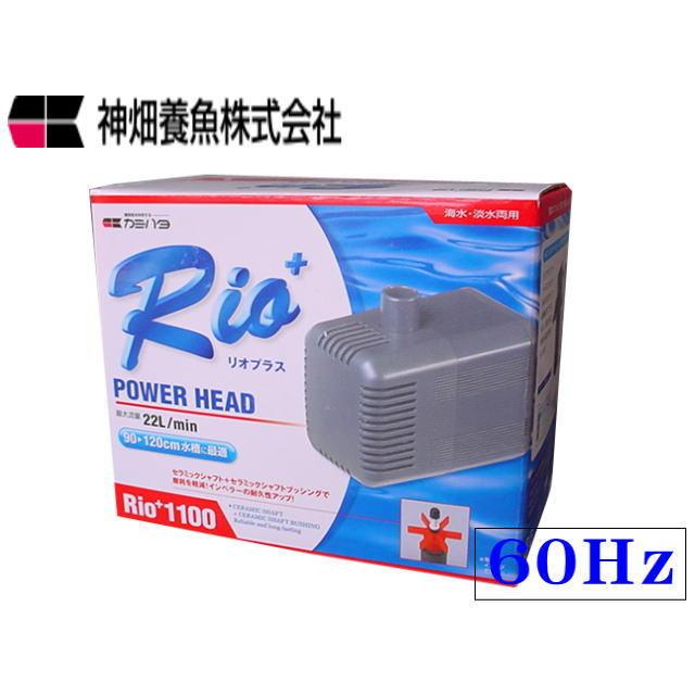 カミハタ リオプラス Rio+1100 販売実績No.1 正規通販 60Hz 西日本仕様 水中ポンプ 管理60