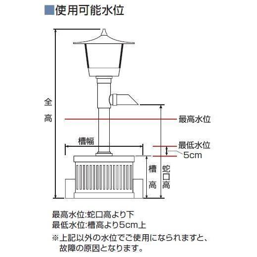 タカラ工業 池 ウォータークリーナー 憩R TW-591 約0.5坪用　錦鯉 池濾過槽 池クリーナー　管理100｜aquacraft｜02