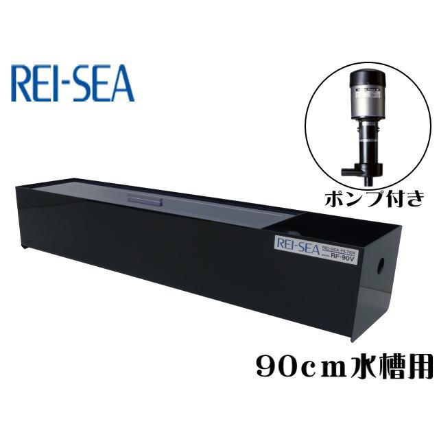 レイシー上部フィルターポンプセット お取引中 受注生産】90cm用上部フィルターセット 本体色ホワイト バクテリア付