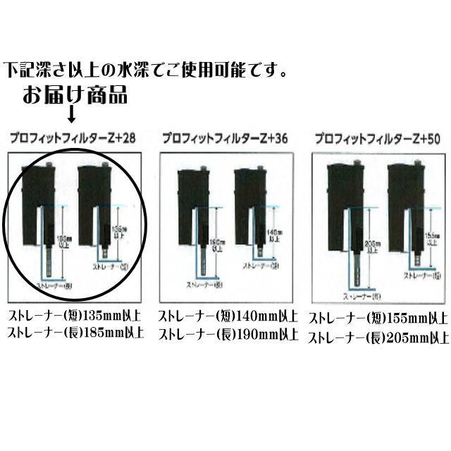 コトブキ工芸 プロフィットフィルターZ+28 40cm水槽 送料無料 管理80