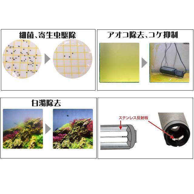 カミハタ リオプロップ UV 7W 50Hz 淡水 海水 殺菌灯 水中殺菌灯 水中