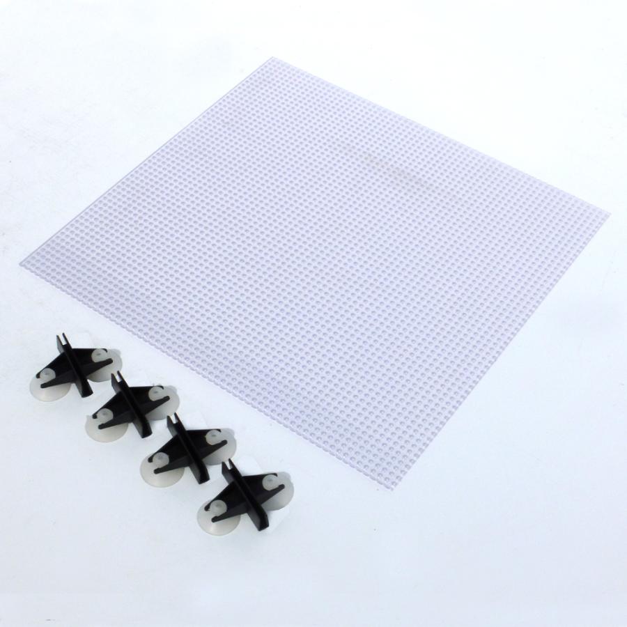 水槽仕切り90x60cm キスゴム式 板厚3mm オーダー製作品 送料無料