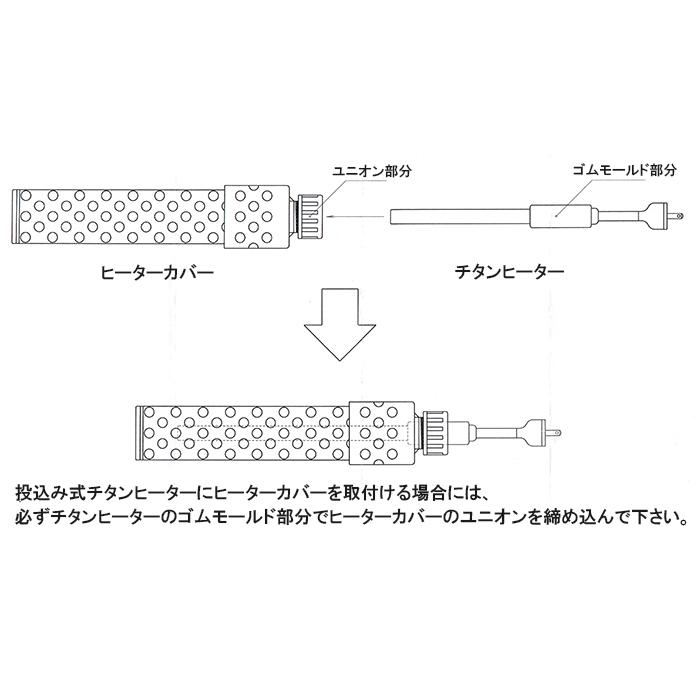 日東 ニットー チタンヒーター 単相100V-1kW ヒーターカバー 日東 ニットー チタンヒーター 単相100V-1kW ヒーターカバー