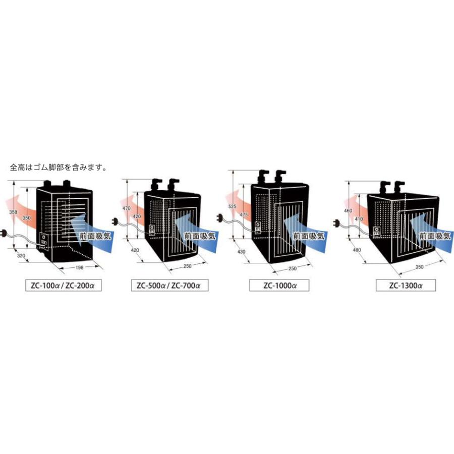 ゼンスイ クーラー ZC-500α 水槽クーラー【メーカー直送商品 ゼンスイ クーラー ZC-500α 水槽クーラー【メーカー直送商品