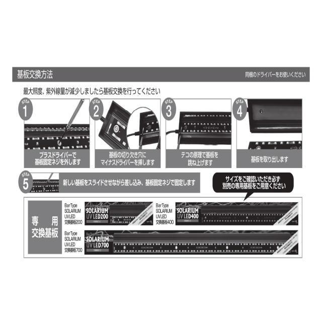ゼンスイ バータイプ ソラリウムUV LED 交換基盤700 送料無料 ゼンスイ バータイプ ソラリウムUV LED 交換基盤700 送料無料