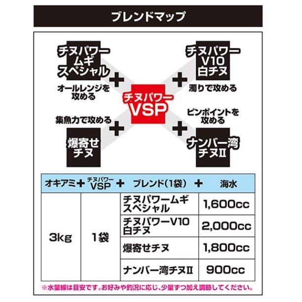 マルキュー　チヌパワーＶＳＰ 3.5kg入　チヌフカセ釣り｜aquacube2｜04