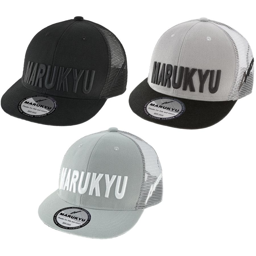 マルキュー（MARUKYU） フラットバイザー メッシュキャップ 01 2025年5