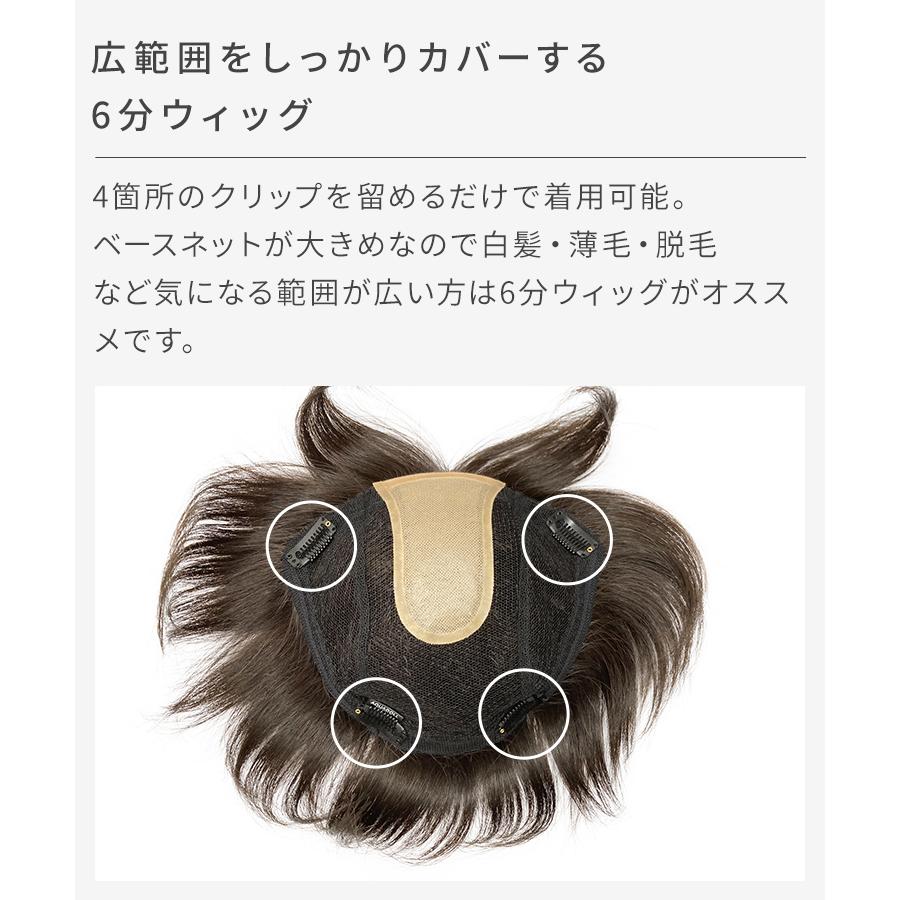 AQUADOLL 部分ウィッグ 頭頂部 人毛 分け目 ヘアピース 自然 AQUADOLL 部分ウィッグ 頭頂部 人毛 分け目 ヘアピース 自然
