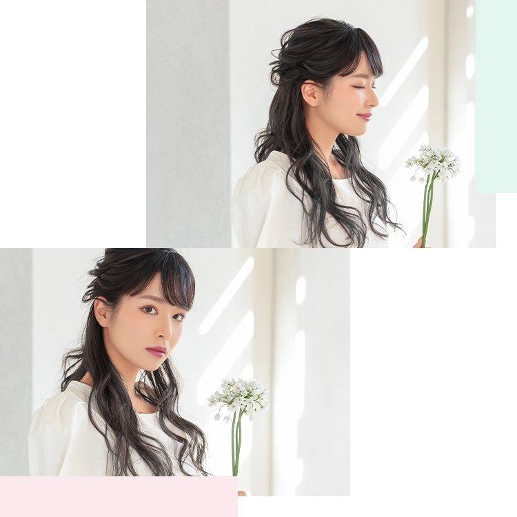 AQUADOLL（アクアドール） 【在庫限り】 前髪ウィッグ 人毛 自然
