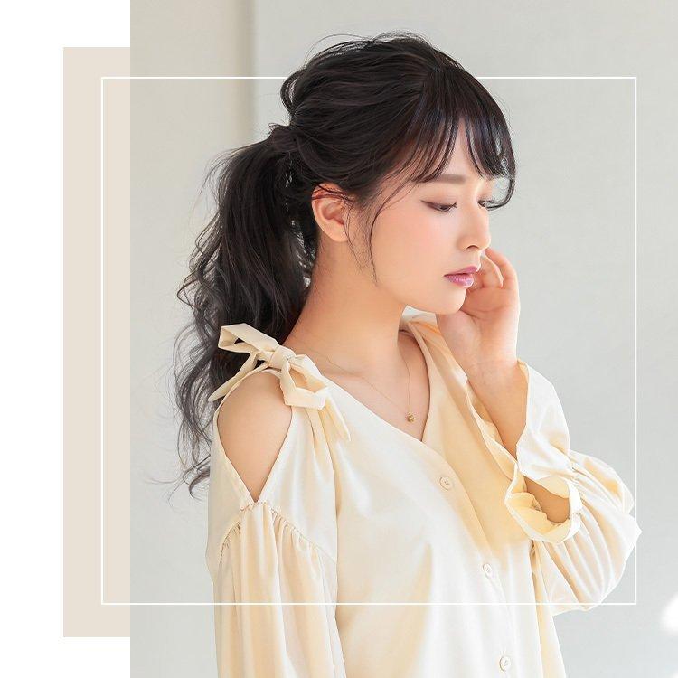 AQUADOLL（アクアドール） 【在庫限り】 前髪ウィッグ 人毛 自然