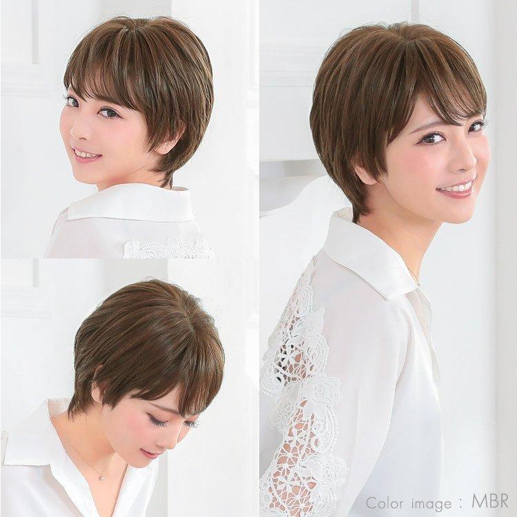 医療用ウィッグ ショート ウィッグ 医療用 ウイッグ ウイック フルウィッグ 女性 自然 レディース かつらの画像