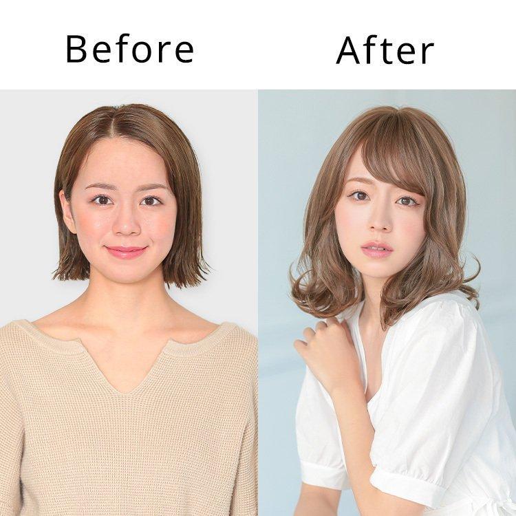 AQUADOLL VENUS ウィッグ 女性 セミロング ミディアム カール AQUADOLL VENUS ウィッグ 女性 セミロング ミディアム カール