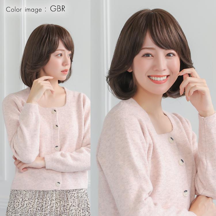 AQUADOLL VENUS ウィッグ 女性 ボブ パーマ カール 自然 医療用