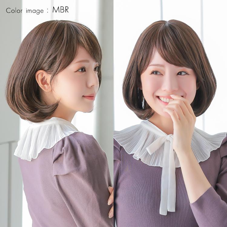 【在庫限り】 ウィッグ 女性 ショート ボブ パーマ カール 医療用ウィッグ 自然 フルウィッグ レディース かつら 黒髪の画像