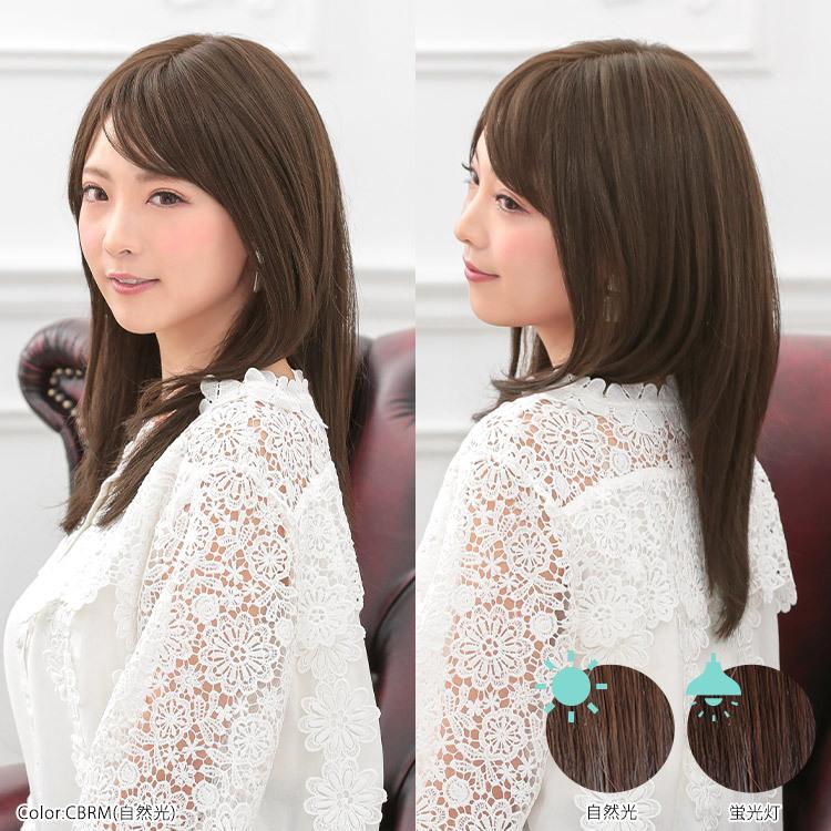 新品未使用AQUA DOLL 医療用ロングウィック人毛MIX AQUADOLL VENUS 返品補償あり 医療用ウィッグ 人毛 MIX ロング
