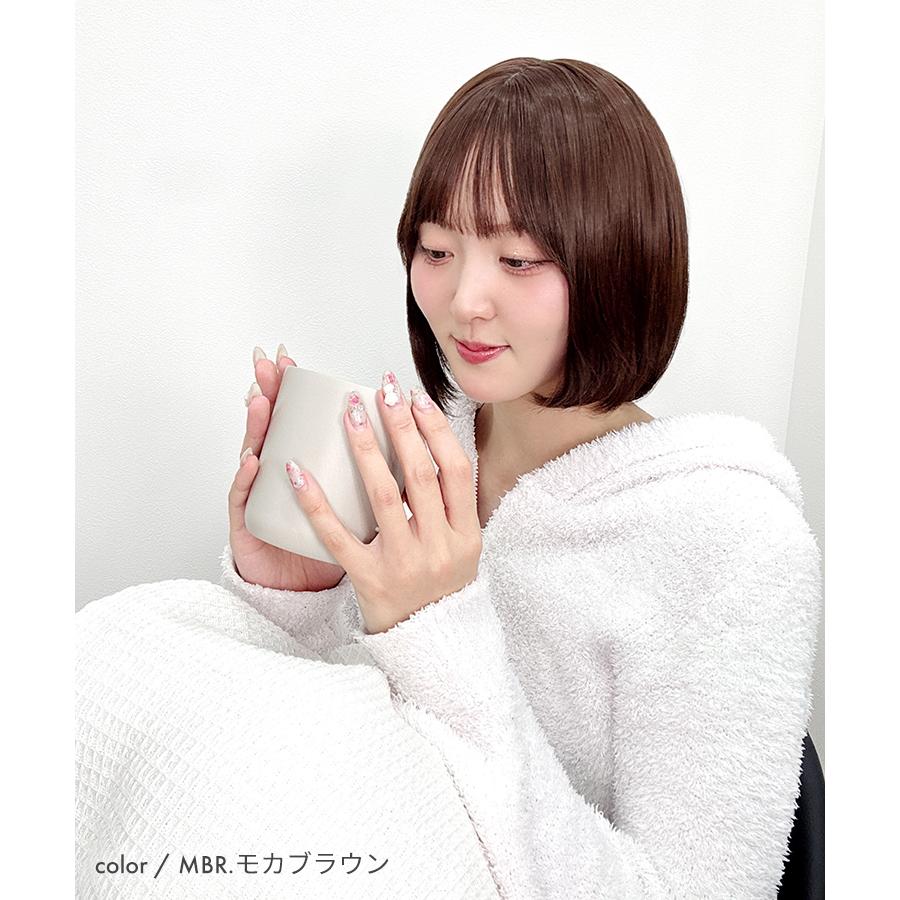 【在庫限り】 医療用ウィッグ ボブ ショート シースルーバング 帽子ウィッグ ウィッグ 医療用 ウイック 冷感 ウイッグ レディース 女性 自然 医療用 かつらの画像