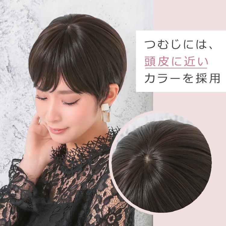 ウィッグ ショート 自然 出色 フルウィッグ 男装 グラデーション ウイッグ レディース かつら 金髪 黒髪