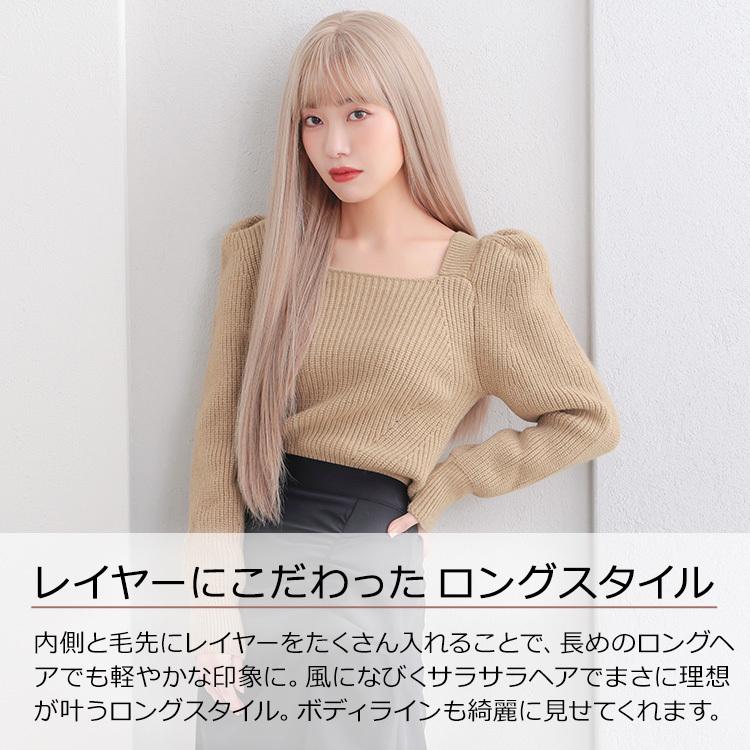 AQUADOLL ウィッグ ロング ストレート 女性 ロングウィッグ フル AQUADOLL ウィッグ ロング ストレート 女性 ロングウィッグ フル