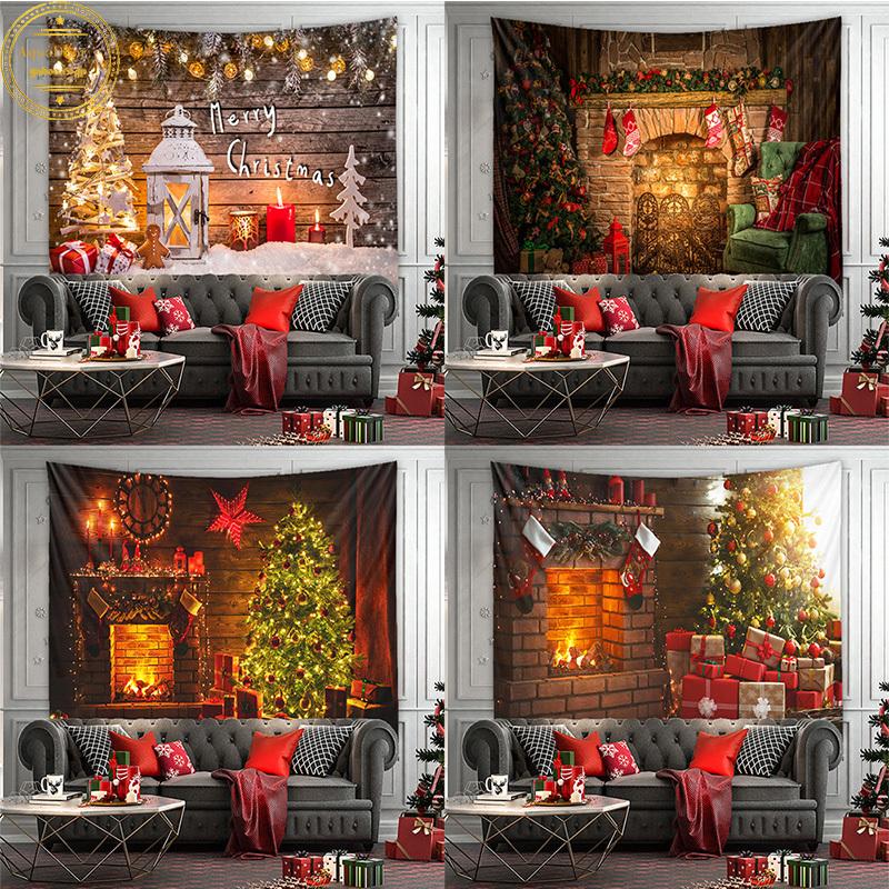 Merry Christmas タペストリー 毛布 クリスマス 飾り北欧風 壁掛け 掛け物 壁吊り 写真 撮影背景布 寝室 多機能ホーム装飾 生放送 風景 装飾布 ピクニックマット bj7 Aquadoor 通販 Yahoo ショッピング