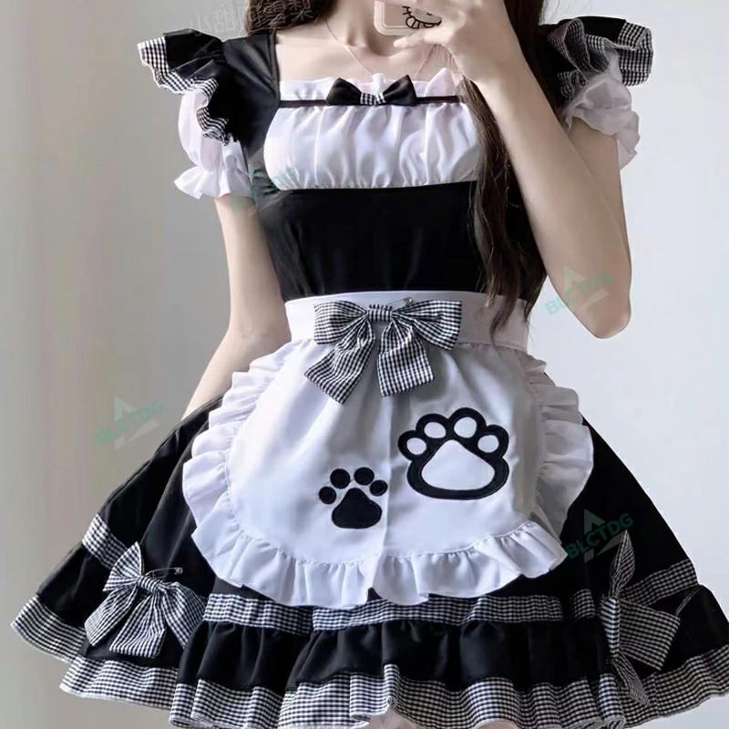 4点セットメイド服 セクシー メイド 服 可愛い コスプレ 大きいサイズ