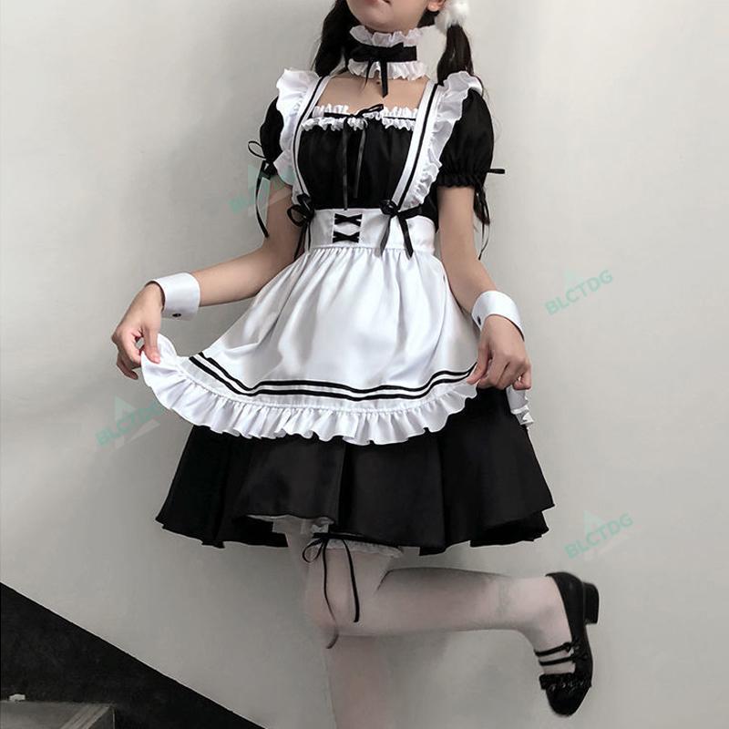 6点セットメイド服 セクシー メイド 服 可愛い コスプレ 大きいサイズ