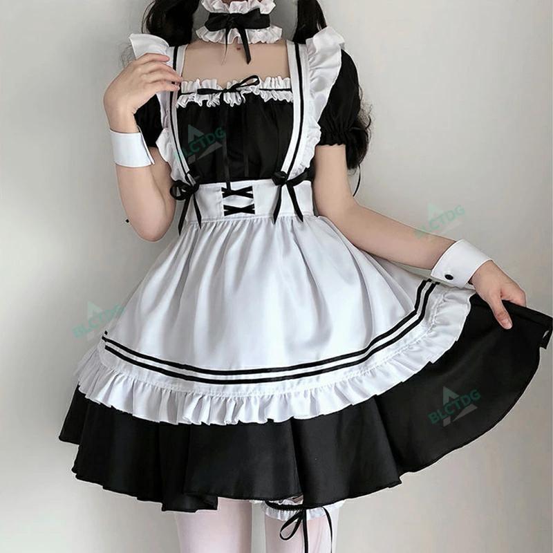 6点セットメイド服 セクシー メイド 服 可愛い コスプレ 大きいサイズ
