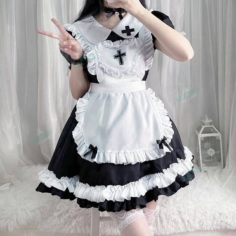 6点セットメイド服 セクシー メイド 服 可愛い コスプレ 大きいサイズ