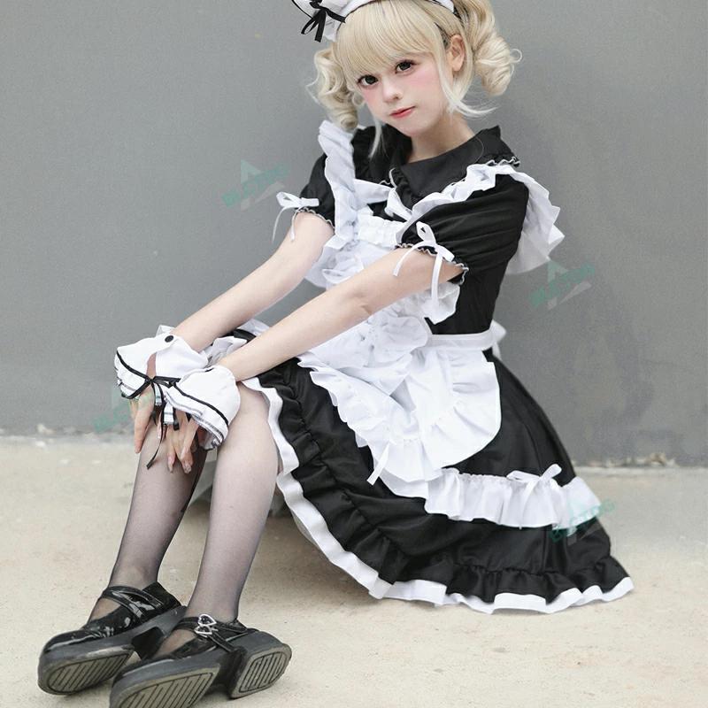 5点セットメイド服 セクシー メイド 服 可愛い コスプレ 大きいサイズ