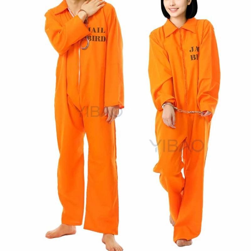 囚人服 赤 10着セット ハロウィン レッド 帽子 囚人シール付 囚人 囚人服 囚人 コスプレ ハロウィン メンズ レディース オレンジ 衣装