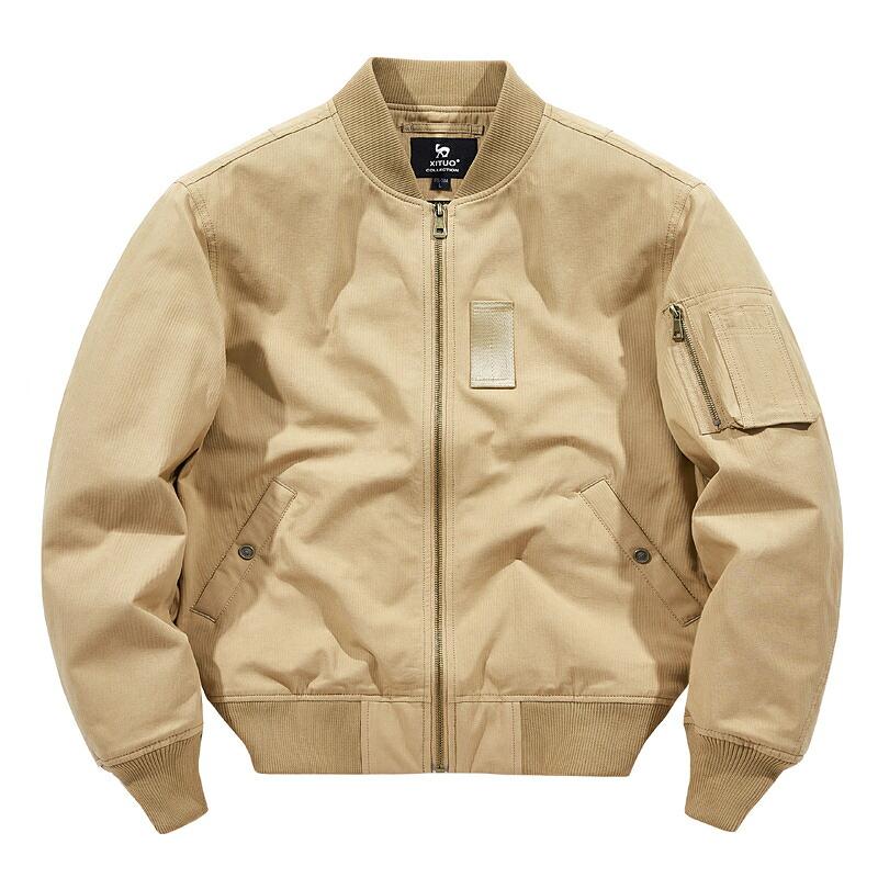 ジャケット メンズ 秋冬 フライトジャケット MA-1 ビジネス ゆったり