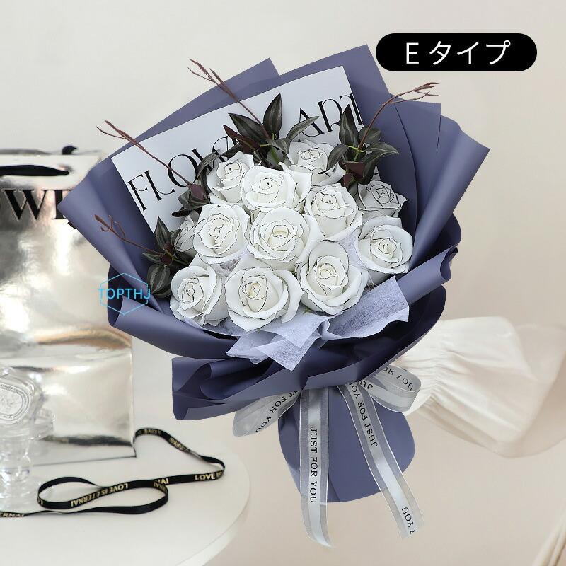 ソープフラワー 花束 成人式 ブーケ プレゼント ギフト バラ フラワー