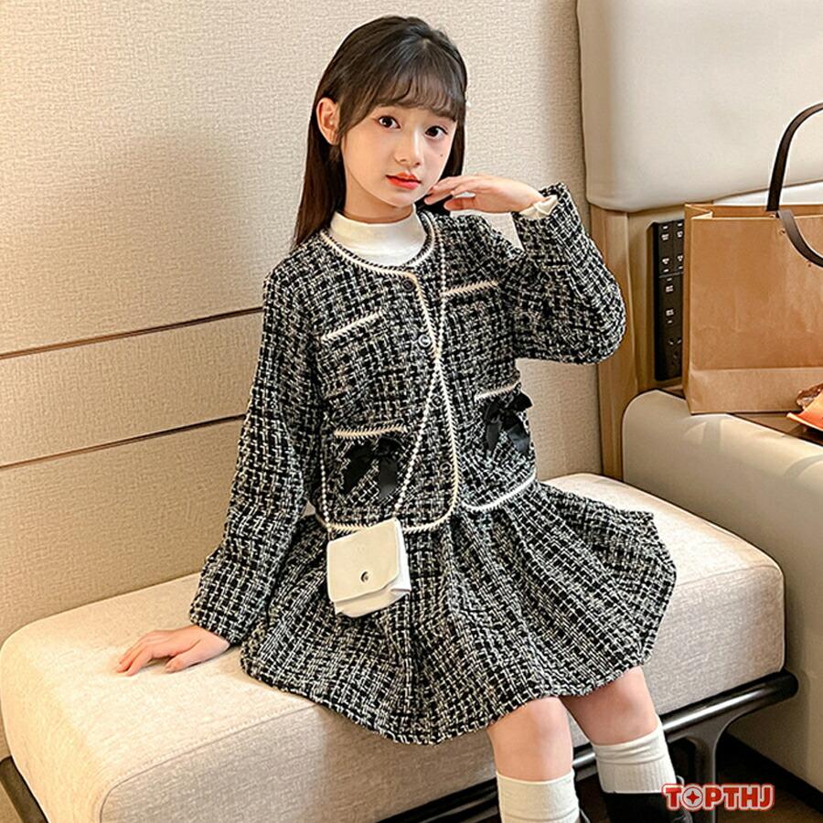 卒業式 スーツ 女の子 ワンピース 卒園式 入学式 2点セット 子供