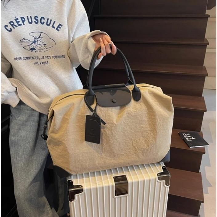 ボストンバッグ レディース 肩がけ LCC ワンカラー 旅行 大容量 軽量