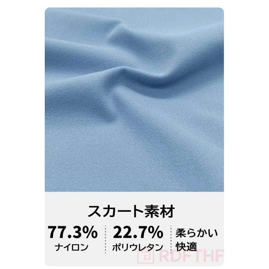 レディース テニススコート インナーパンツ付き プリーツ ミニスカート