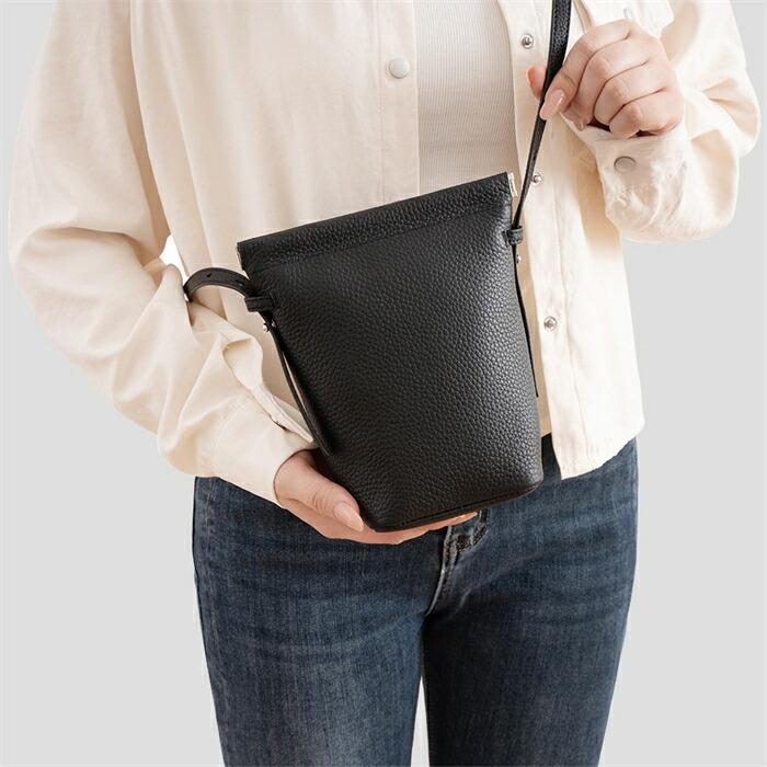 ちひろ　縦型ポシェットショルダー　ミニ財布　2点セット スマホショルダー レディース 本革 縦型 お財布ショルダー ミニ