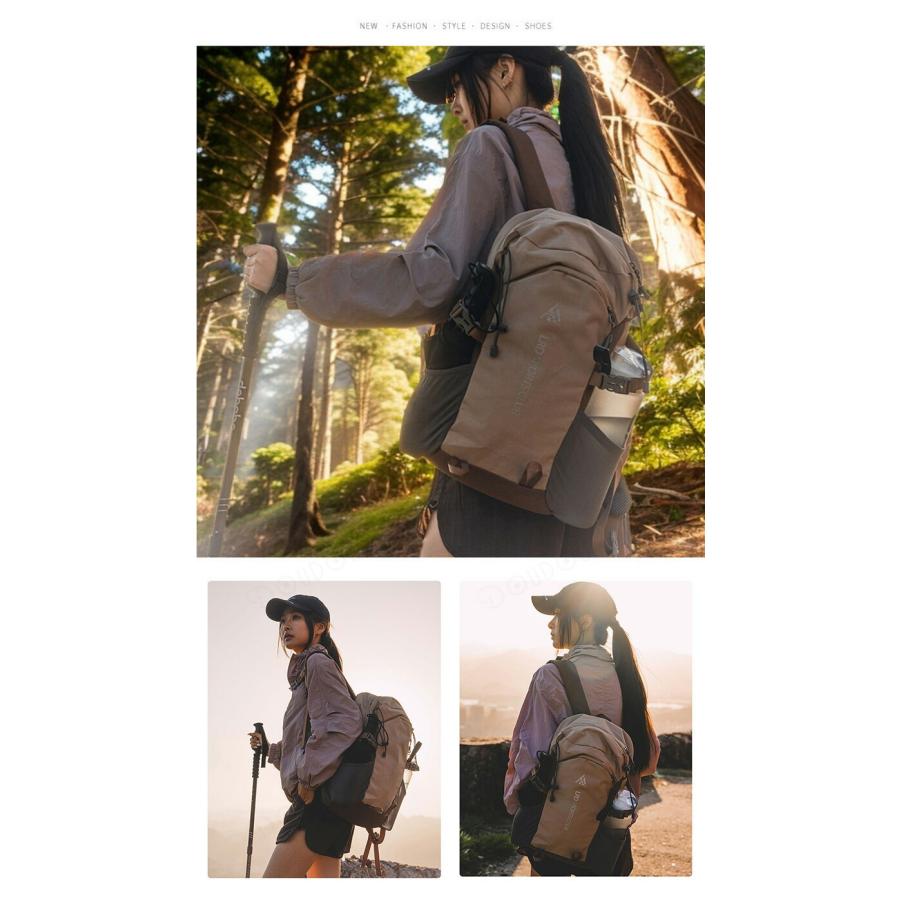 登山リュック 22L 軽量 大容量 メンズ レディース バックパック 撥水