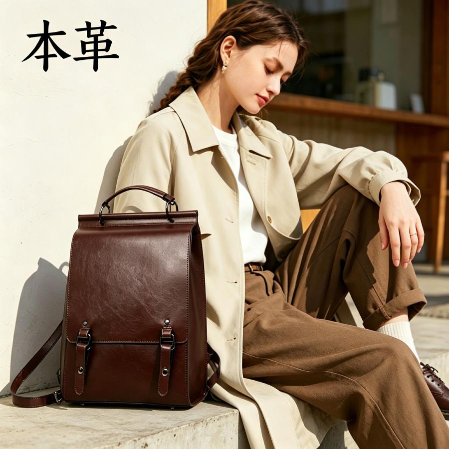 ハンドバッグ レザー 3WAY レディース A4 ビジネス カジュアル 