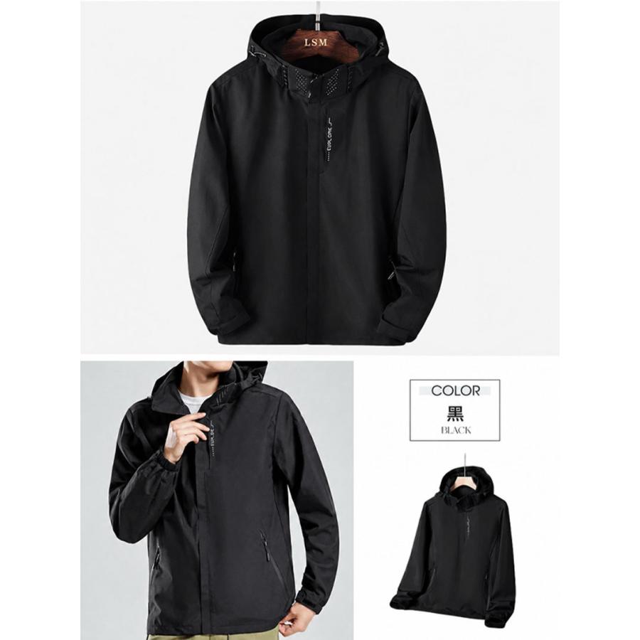 【新品】ゴルフウェア アウター 透湿 RAIN JACKET マウンテンパーカー 撥水 防風 透湿 ブルゾン ウインドブレーカー
