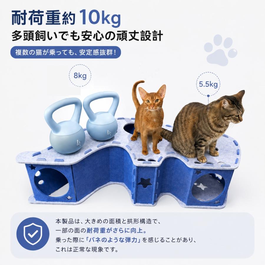 キャットハウス　キャットトンネル　ベンチ型キャットハウス 猫 キャットトンネル ハウス ゾウ型 隠れ家 ベッド 遊び場 フェルト 多