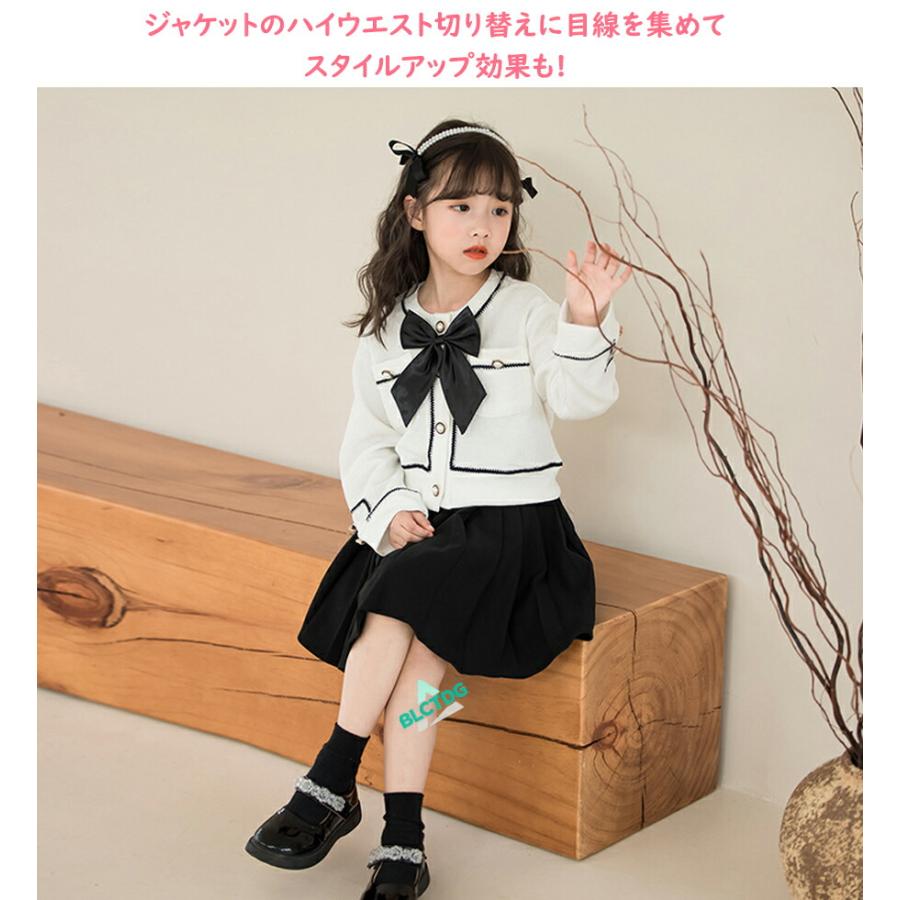フォーマル スーツ 女の子 七五三 保育園 ジャケット 子供服 長袖