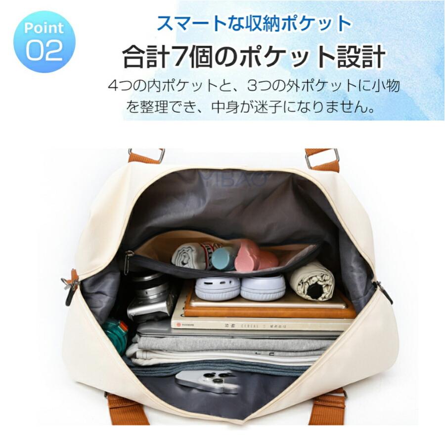 ボストンバッグ レディース メンズ 4WAY 旅行バッグ 大容量 旅行カバン